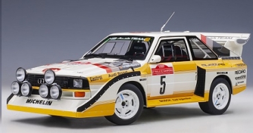 88503 Audi Sport Quattro S1 Rally San Remo 1985 Winner W. Röhrl/C. Geistdörfer #5  1:18